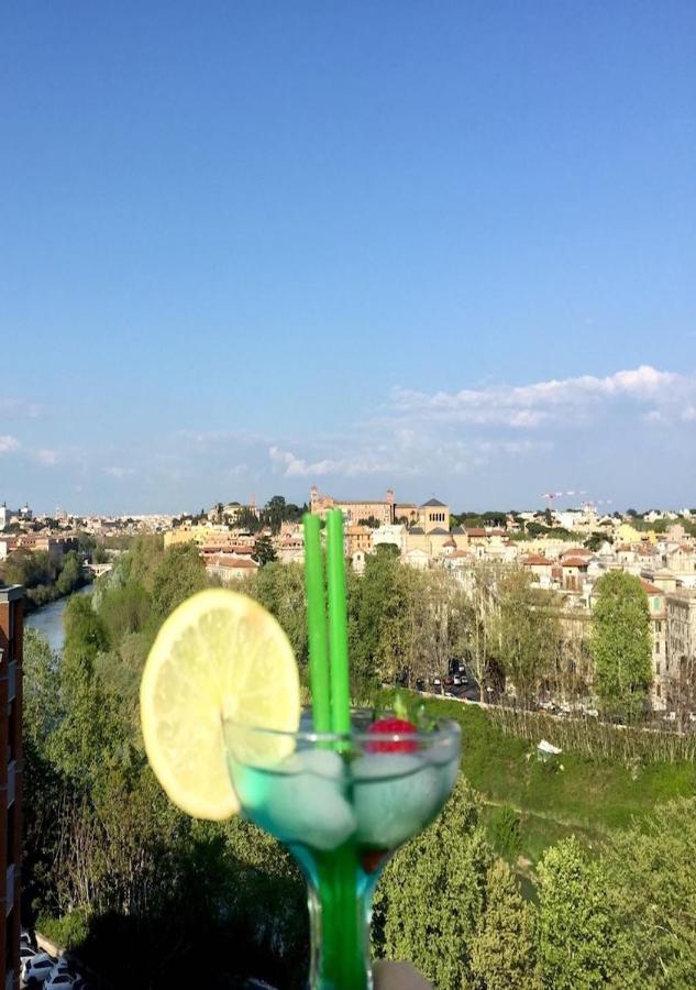 Terrace With Tiber View - Trastevere Roma Eksteriør bilde